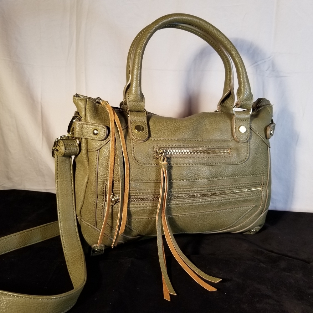Charming Charlie Olive Handbag - Picture 16 of 16